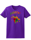 Chili Love Fiesta Womens Dark T-Shirt-TooLoud-Purple-X-Small-Davson Sales