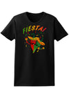 Chili Love Fiesta Womens Dark T-Shirt-TooLoud-Black-X-Small-Davson Sales