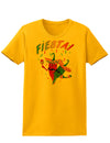 Chili Love Fiesta Womens T-Shirt-Womens T-Shirt-TooLoud-Gold-X-Small-Davson Sales