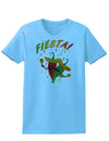 Chili Love Fiesta Womens T-Shirt-Womens T-Shirt-TooLoud-Aquatic-Blue-X-Small-Davson Sales