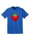 Chili Pepper Heart Adult Dark T-Shirt-Mens T-Shirt-TooLoud-Royal-Blue-Small-Davson Sales