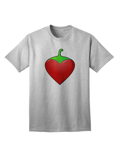 Chili Pepper Heart Adult T-Shirt