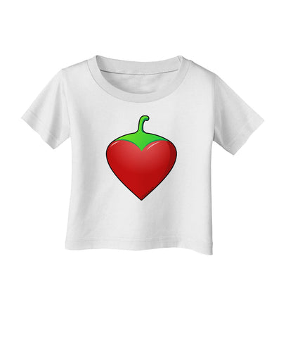 Chili Pepper Heart Infant T-Shirt