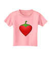 Chili Pepper Heart Toddler T-Shirt-Toddler T-Shirt-TooLoud-Candy-Pink-2T-Davson Sales