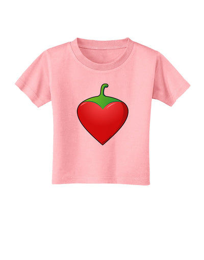 Chili Pepper Heart Toddler T-Shirt