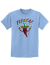 Chili Pepper de Fiesta Childrens T-Shirt-Childrens T-Shirt-TooLoud-Light-Blue-X-Small-Davson Sales