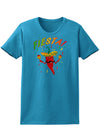 Chili Pepper de Fiesta Womens Dark T-Shirt-TooLoud-Turquoise-X-Small-Davson Sales