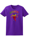 Chili Pepper de Fiesta Womens Dark T-Shirt-TooLoud-Purple-X-Small-Davson Sales