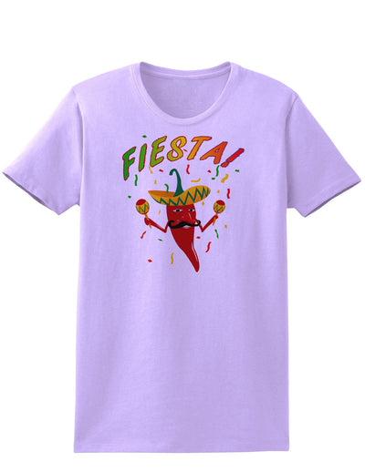 Chili Pepper de Fiesta Womens T-Shirt-Womens T-Shirt-TooLoud-Lavender-X-Small-Davson Sales