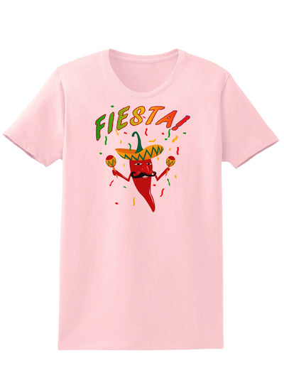 Chili Pepper de Fiesta Womens T-Shirt-Womens T-Shirt-TooLoud-PalePink-X-Small-Davson Sales