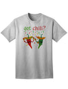 Chili-themed Adult T-Shirt for the Discerning Shopper-Mens T-shirts-TooLoud-AshGray-Small-Davson Sales