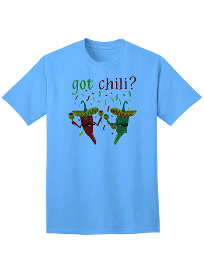 Chili-themed Adult T-Shirt for the Discerning Shopper-Mens T-shirts-TooLoud-Aquatic-Blue-Small-Davson Sales