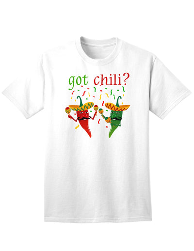 Chili-themed Adult T-Shirt for the Discerning Shopper-Mens T-shirts-TooLoud-White-Small-Davson Sales