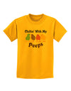 Chillin With My Peeps Childrens T-Shirt-Childrens T-Shirt-TooLoud-Gold-X-Small-Davson Sales