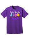 Chillin With My Peeps Easter Adult Dark T-Shirt-Mens T-Shirt-TooLoud-Purple-Small-Davson Sales