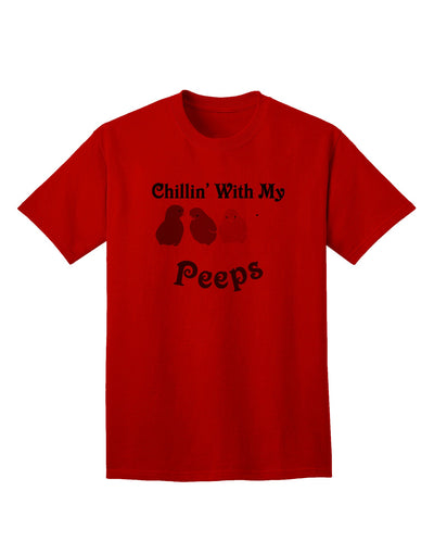 Chillin With My Peeps - Premium Adult T-Shirt Collection-Mens T-shirts-TooLoud-Red-Small-Davson Sales