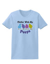 Chillin With My Peeps Womens T-Shirt-Womens T-Shirt-TooLoud-Light-Blue-X-Small-Davson Sales