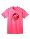 Chinese New Year 2018 Dog Adult T-Shirt - A Captivating Addition to Your Festive Wardrobe-Mens T-shirts-TooLoud-Neon-Pink-Small-Davson Sales