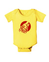 Chinese New Year 2018 Dog Baby Romper Bodysuit by TooLoud-TooLoud-Yellow-06-Months-Davson Sales