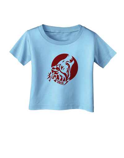 Chinese New Year 2018 Dog Infant T-Shirt by TooLoud-TooLoud-Aquatic-Blue-06-Months-Davson Sales