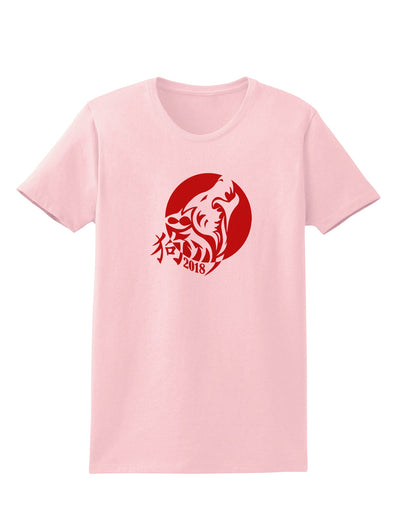 Chinese New Year 2018 Dog Womens T-Shirt by TooLoud-TooLoud-PalePink-X-Small-Davson Sales