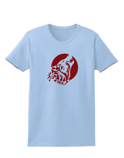 Chinese New Year 2018 Dog Womens T-Shirt by TooLoud-TooLoud-Light-Blue-X-Small-Davson Sales