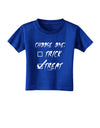 Choose One - Treat Toddler T-Shirt Dark-Toddler T-Shirt-TooLoud-Royal-Blue-2T-Davson Sales