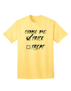 Choose One - Trick Adult T-Shirt-Mens T-Shirt-TooLoud-Yellow-Small-Davson Sales