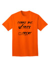 Choose One - Trick Adult T-Shirt-Mens T-Shirt-TooLoud-Orange-Small-Davson Sales