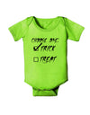 Choose One - Trick Baby Romper Bodysuit-Baby Romper-TooLoud-Lime-06-Months-Davson Sales