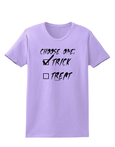 Choose One - Trick Womens T-Shirt-Womens T-Shirt-TooLoud-Lavender-X-Small-Davson Sales