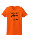 Choose One - Trick Womens T-Shirt-Womens T-Shirt-TooLoud-Orange-X-Small-Davson Sales