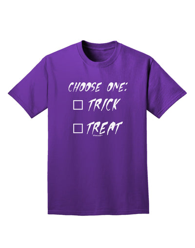 Choose One Unchecked Adult Dark T-Shirt-Mens T-Shirt-TooLoud-Purple-Small-Davson Sales