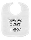 Choose One Unchecked Baby Bib