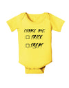 Choose One Unchecked Baby Romper Bodysuit-Baby Romper-TooLoud-Yellow-06-Months-Davson Sales