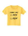 Choose One Unchecked Toddler T-Shirt-Toddler T-Shirt-TooLoud-Yellow-2T-Davson Sales