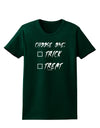 Choose One Unchecked Womens Dark T-Shirt-TooLoud-Forest-Green-Small-Davson Sales