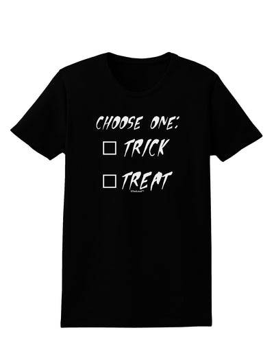 Choose One Unchecked Womens Dark T-Shirt-TooLoud-Black-X-Small-Davson Sales