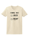 Choose One Unchecked Womens T-Shirt-Womens T-Shirt-TooLoud-Natural-X-Small-Davson Sales