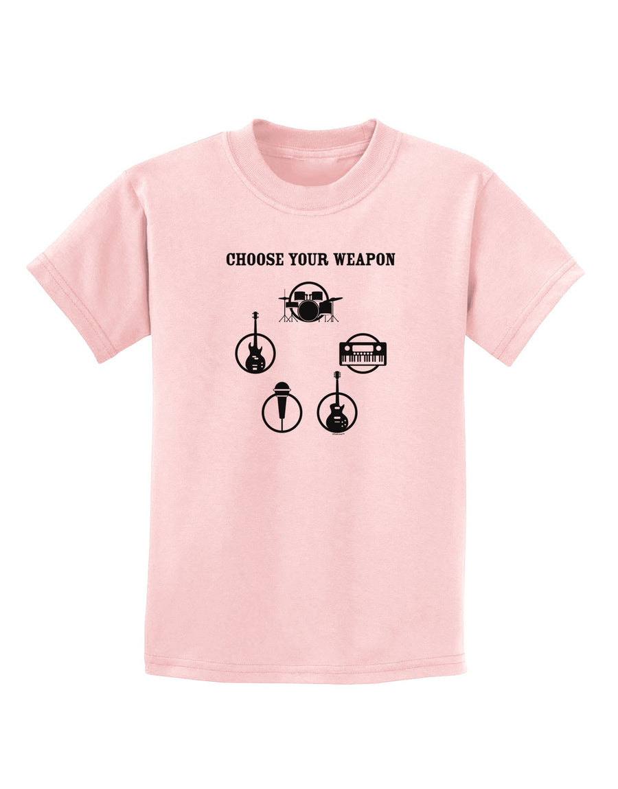 Choose Your Weapon Childrens T-Shirt-Childrens T-Shirt-TooLoud-White-X-Small-Davson Sales