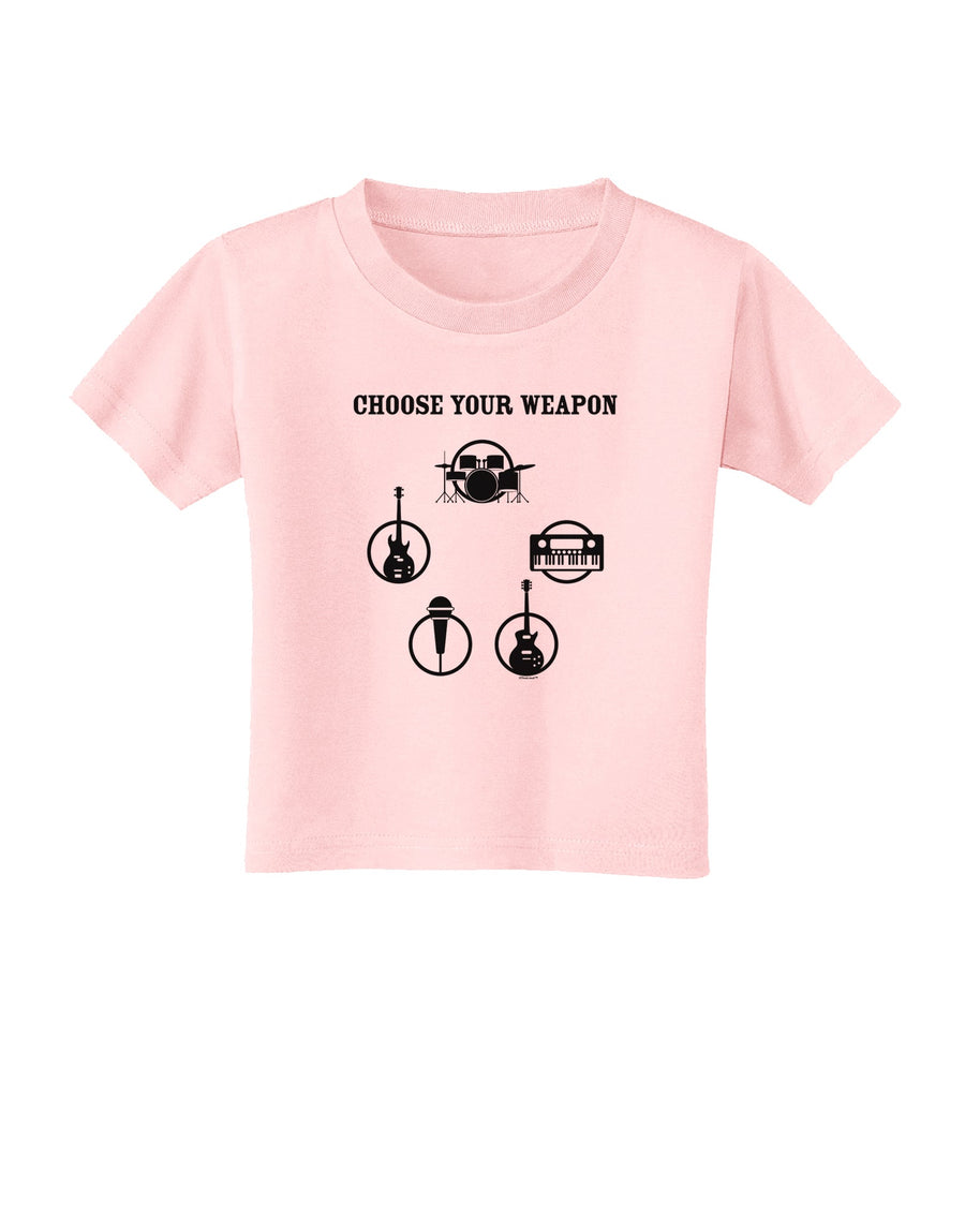 Choose Your Weapon Toddler T-Shirt-Toddler T-Shirt-TooLoud-White-2T-Davson Sales