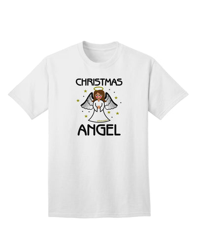 Christmas Angel Adult T-Shirt-Mens T-Shirt-TooLoud-White-Small-Davson Sales