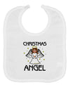 Christmas Angel Baby Bib