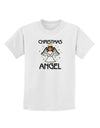 Christmas Angel Childrens T-Shirt-Childrens T-Shirt-TooLoud-White-X-Small-Davson Sales