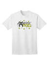 Christmas Angel Text Adult T-Shirt-Mens T-Shirt-TooLoud-White-Small-Davson Sales