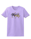 Christmas Angel Text Womens T-Shirt-Womens T-Shirt-TooLoud-Lavender-X-Small-Davson Sales