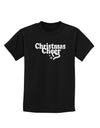 Christmas Cheer BnW Childrens Dark T-Shirt-Childrens T-Shirt-TooLoud-Black-X-Small-Davson Sales