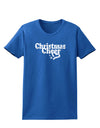 Christmas Cheer BnW Womens Dark T-Shirt-TooLoud-Royal-Blue-X-Small-Davson Sales