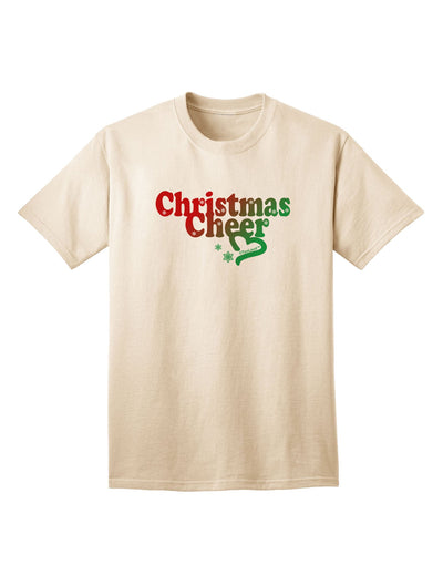 Christmas Cheer Color Adult T-Shirt-Mens T-Shirt-TooLoud-Natural-Small-Davson Sales