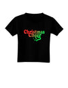 Christmas Cheer Color Toddler T-Shirt Dark-Toddler T-Shirt-TooLoud-Black-2T-Davson Sales